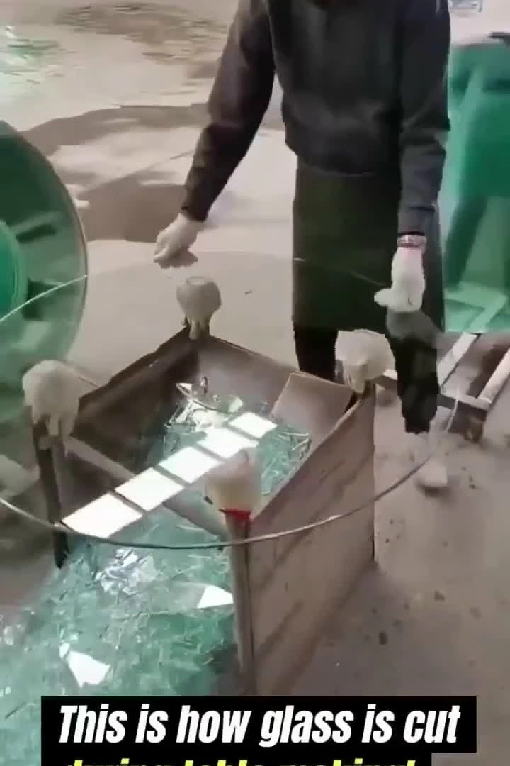 Раскрой стекла для круглой столешницы - идеальная работа