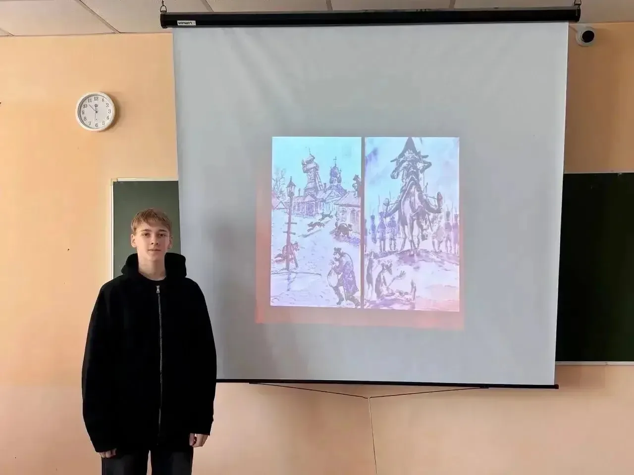 Вести с урока  На уроке литературы в 8 А классе (учитель Сатвалдиева Е.И.) при изучении сатирическог