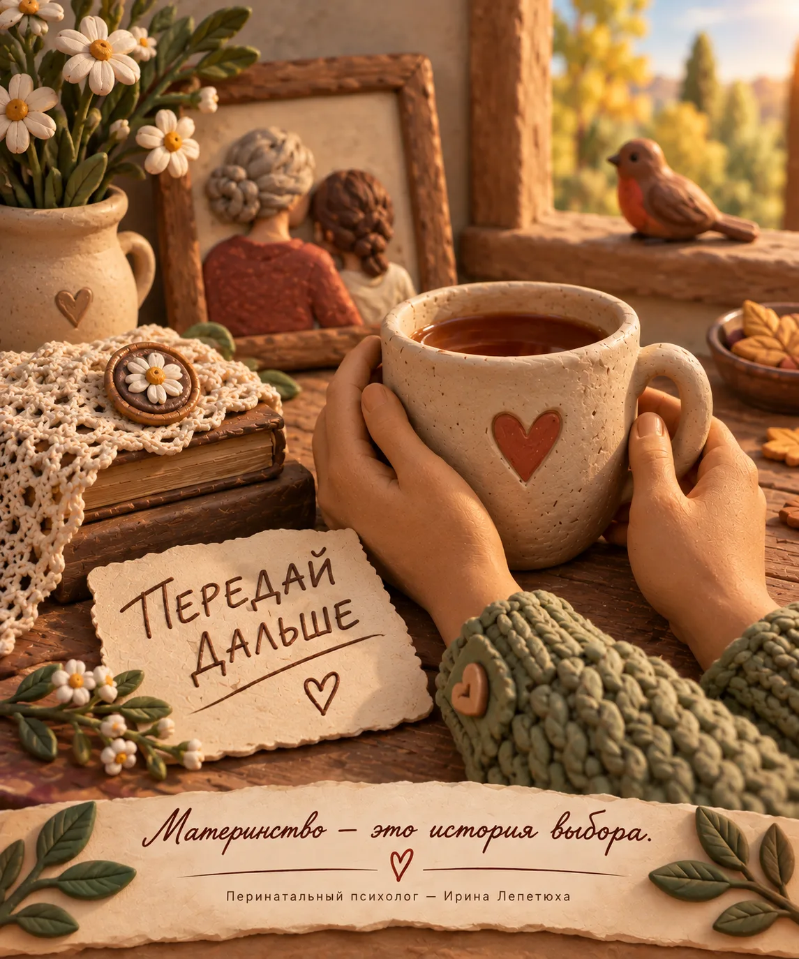 Что вы передаете дальше?
