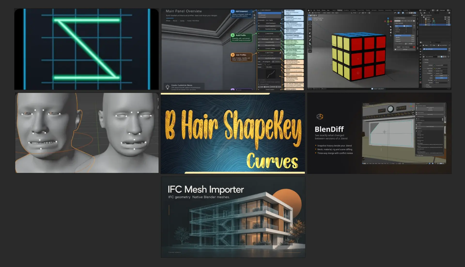 //21.09.2026 - Бесплатные аддоны репозитория Blender (ч. 1)