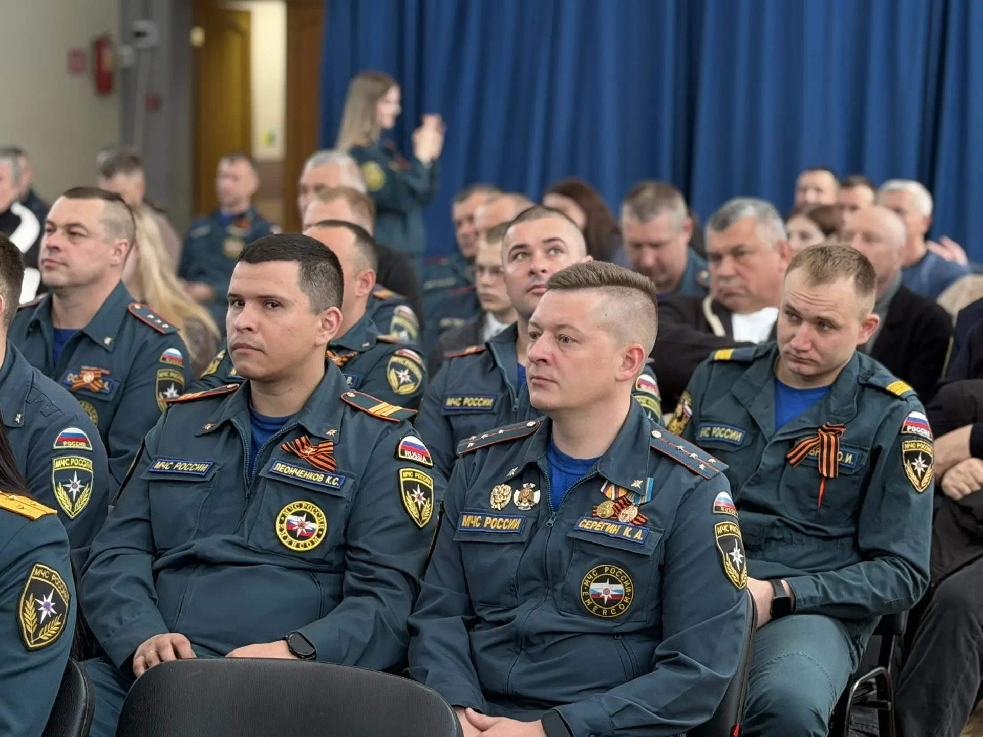 В Можайском культурно-досуговом центре торжественно отметили 377-ю годовщину образования пожарной ох