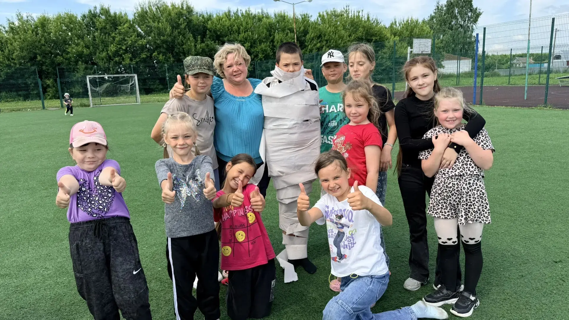 🌞 Сабантуй в «Солнечном» — праздник дружбы и веселья!
 наш лагерь превратился в настоящую площадку 
