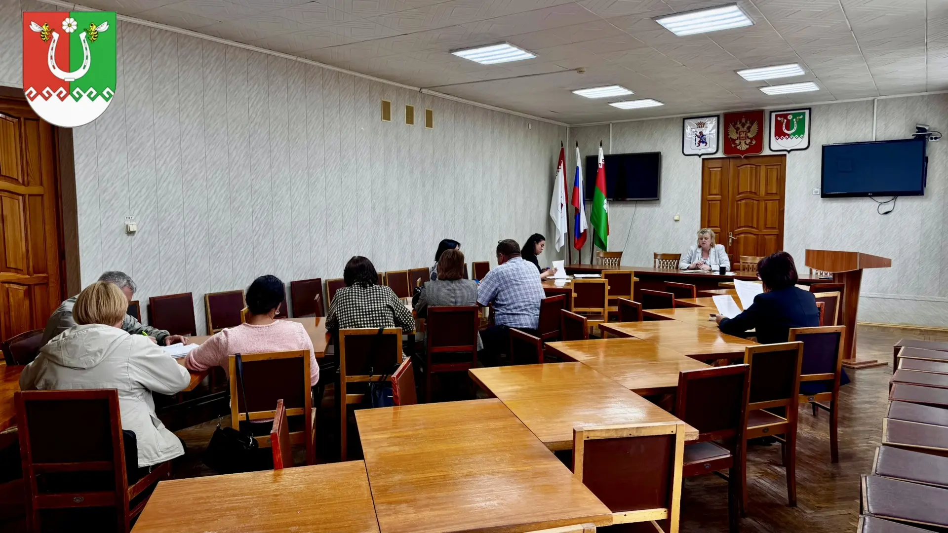 Состоялось заседание районной комиссии по обеспечению безопасности дорожного движения п...