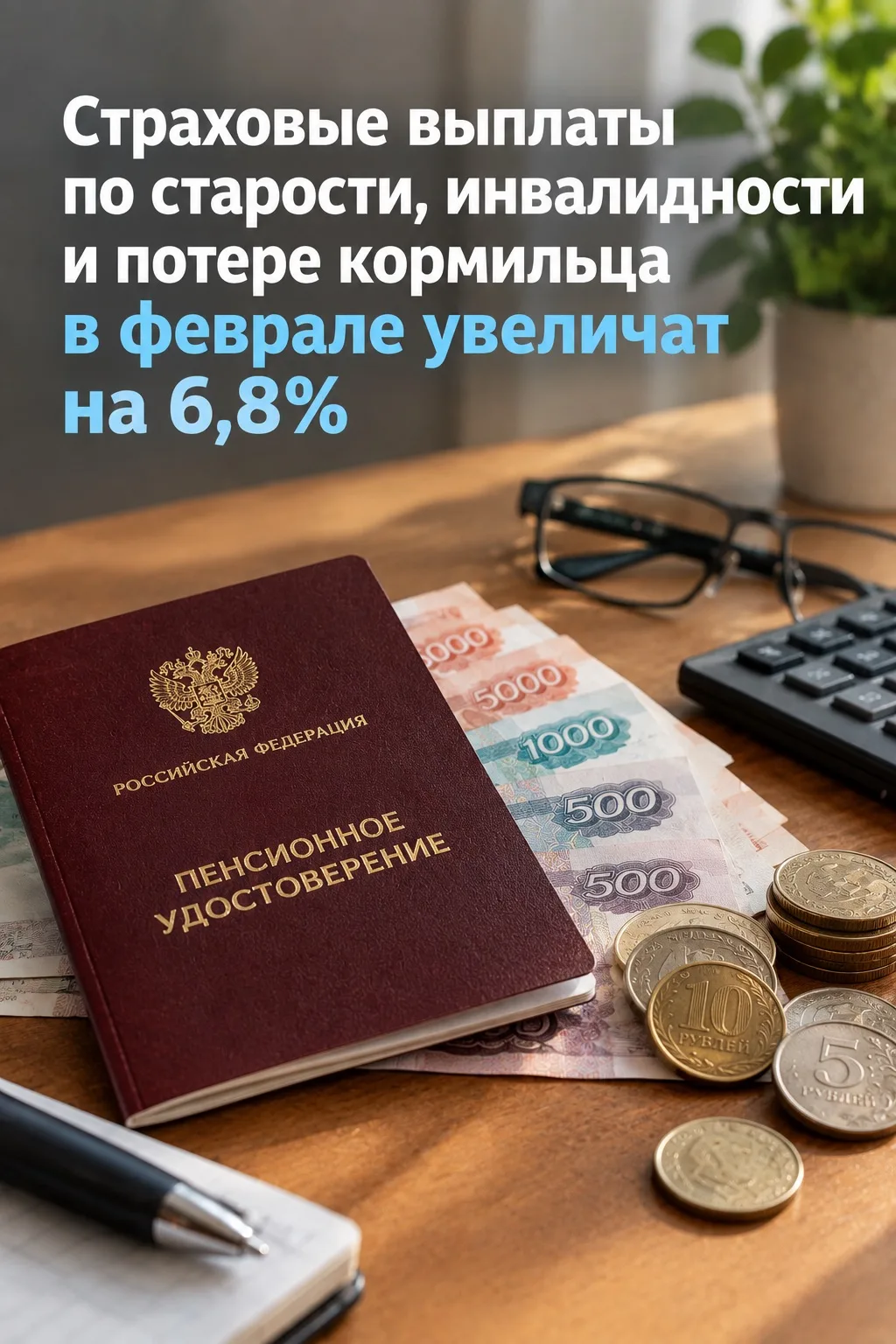 📊 Пенсии вырастут дважды: что ждет россиян в 2027 году