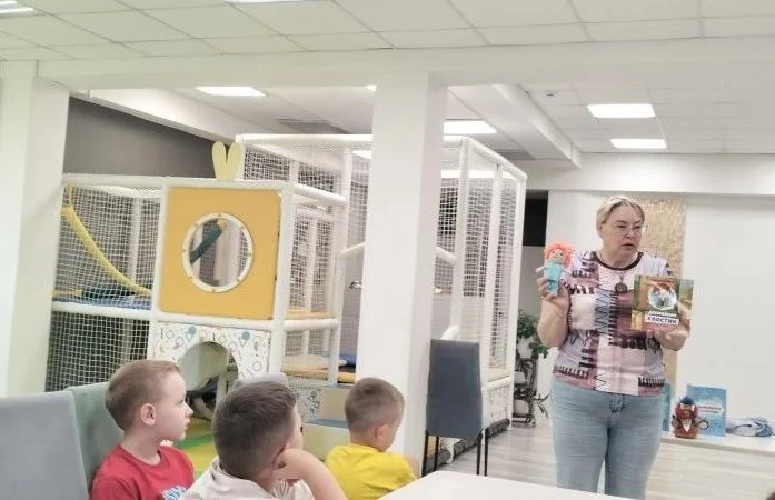 Специалистами отдела краеведения Центральной городской библиотеки на площадке центра семейного отдых