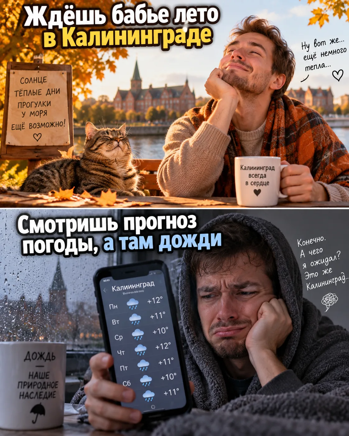 Бабье лето немного задерживается...