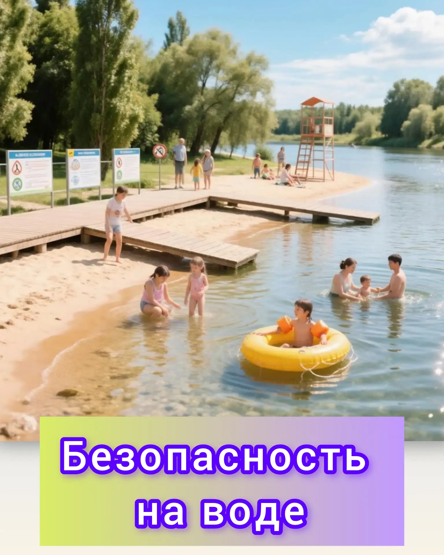 🔊Безопасность на воде: правила, которые спасают жизнь

🤽‍♀️🏄‍♂️🚣‍♂️Отдых у воды — это прекрасный