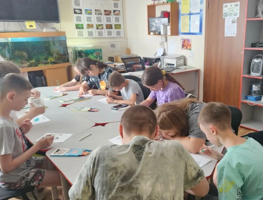 🐢🌿В гостях у черепахи Каппы

🌿Уголок живой природы в Станции юных натуралистов посетили ребята ла
