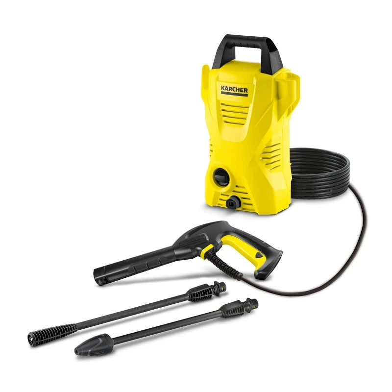 Karcher K 2 отличается универсальностью, компактностью. Малый вес и небольшая ручка эргономичной фор
