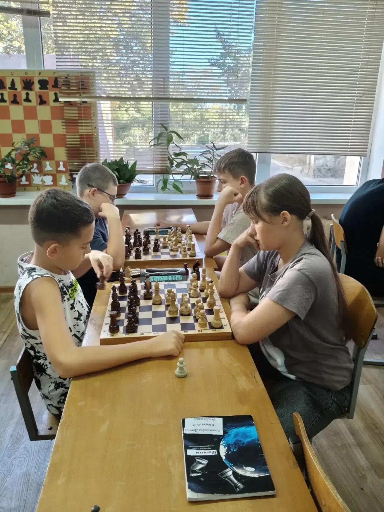 ♟16 сентября в СШ «Триумф» прошел блиц-турнир по шахматам!