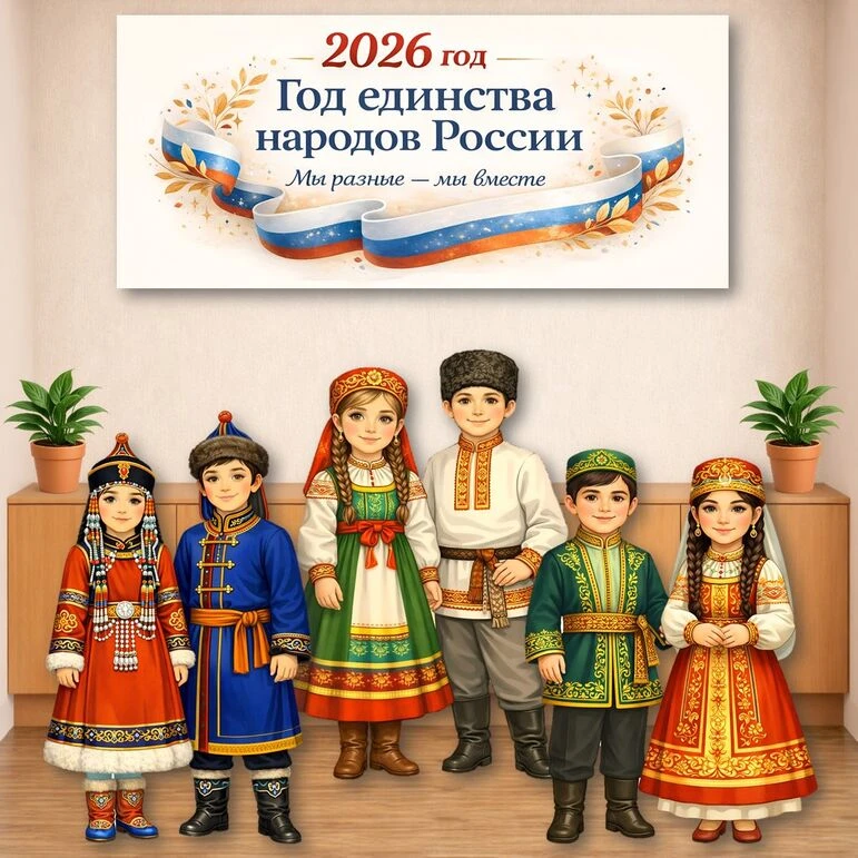 🎉 Год единства народов России: сила — в многообразии! 🎉