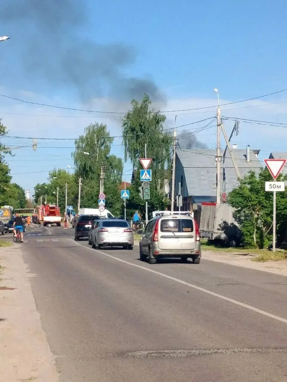 В Егорьевске на частный дом упал беспилотник. Погиб ребёнок — Воробьёв