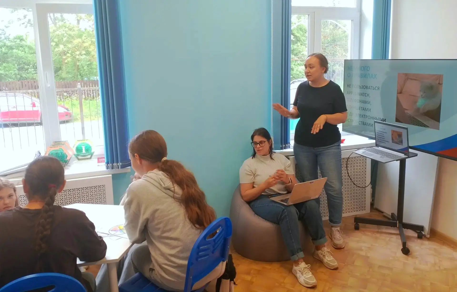 ✨ Лагерь актива. День 2.
   Сегодня для наших активистов день был посвящен командообразованию. 
   К