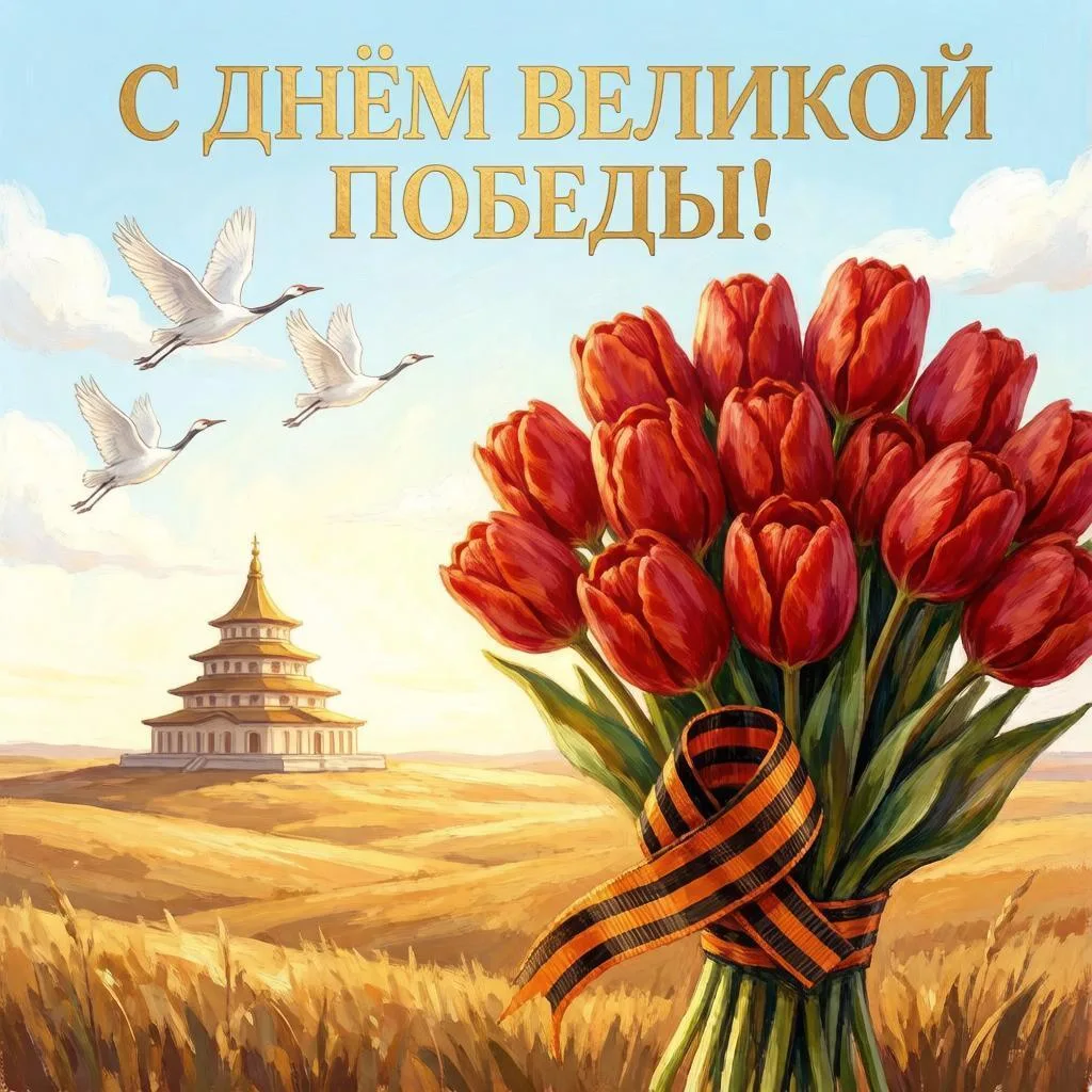 🌸 С ДНЁМ ВЕЛИКОЙ ПОБЕДЫ! 81 ГОД СЛАВЫ И ПАМЯТИ 🌸
