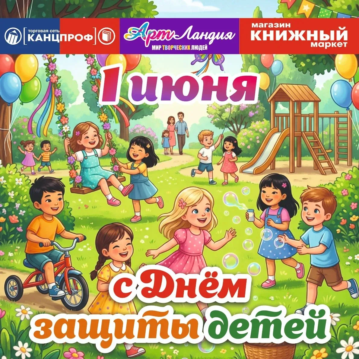 🤩Сегодня праздник! 1 июня- День защиты детей!