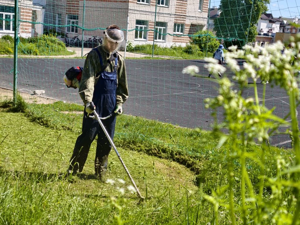 Трудовой десант продолжается: спасибо ученикам 🌿💪

Ученики, которые только что закончили 10 класс,