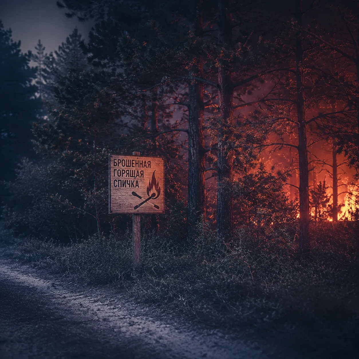 🔥 Огонь в курских лесах — под контролем