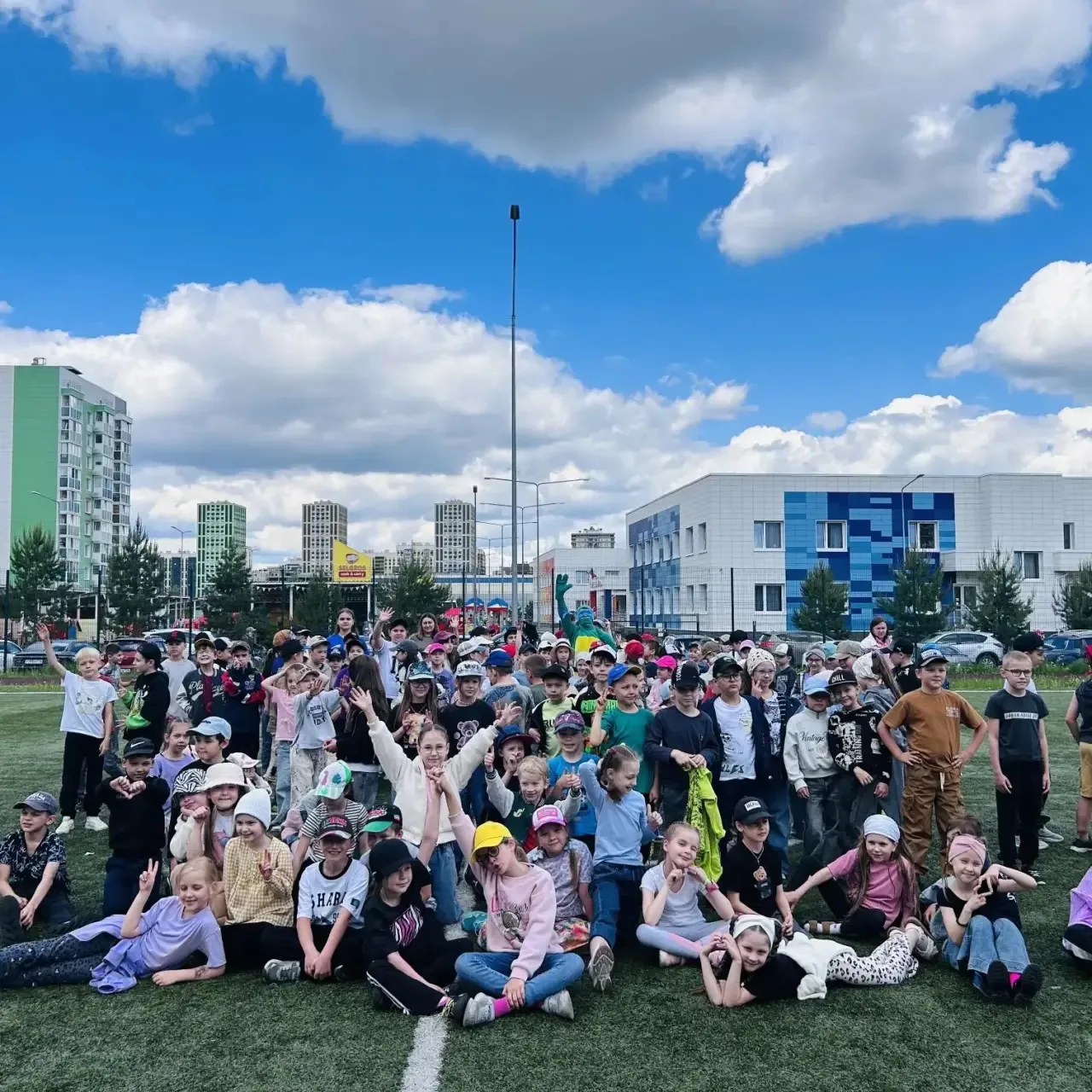 🌸Первый день в школьном лагере «Яз»: