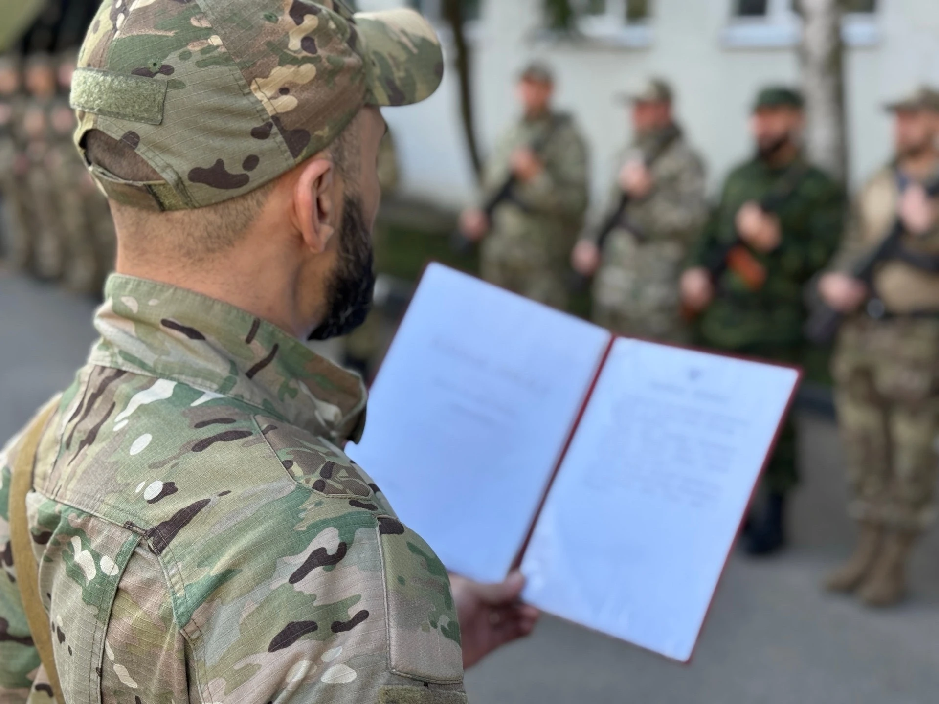 Новобранцы отряда «БАРС-Белгород» приняли присягу