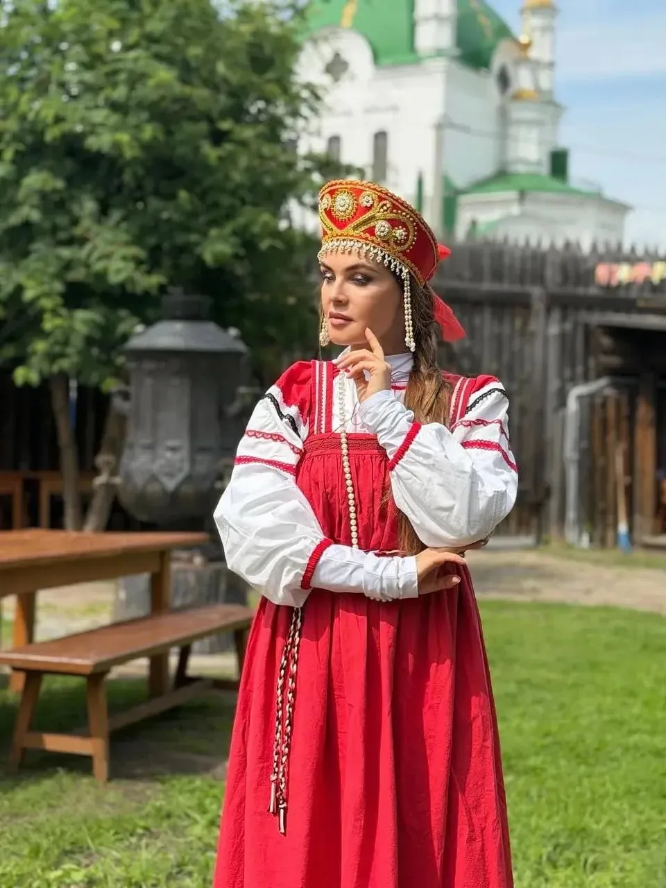 Екатерине Андреевой невероятно идет этот наряд ❤️