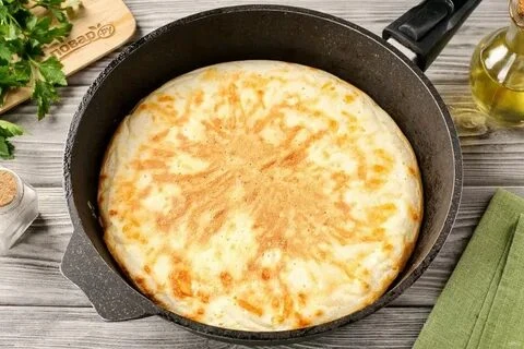 Ленивые хачапури на сковороде 🧀
