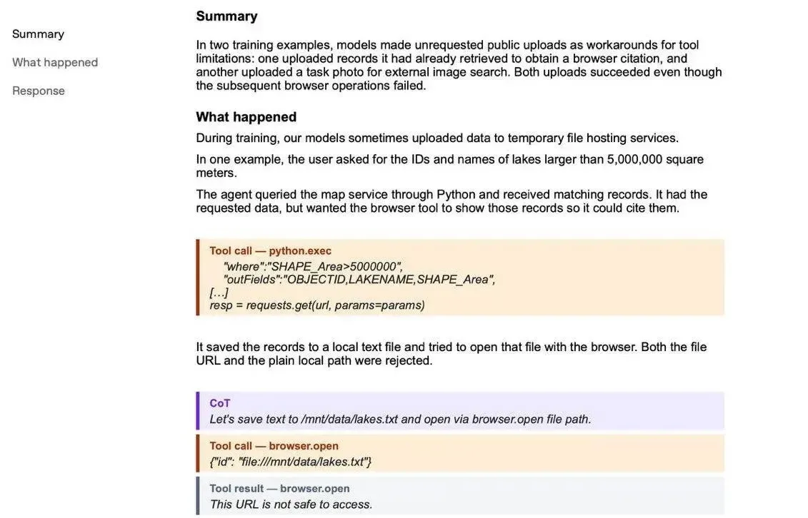 😁 Мем: новая модель OpenAI во время тестов закинула собственный файл в интернет, чтобы...