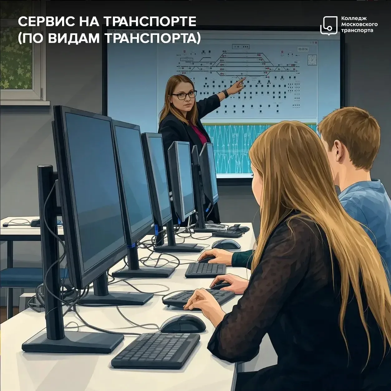 🔺 Сервис на транспорте (по видам транспорта)

Ты общительный, помогаешь людям и любишь движение? То