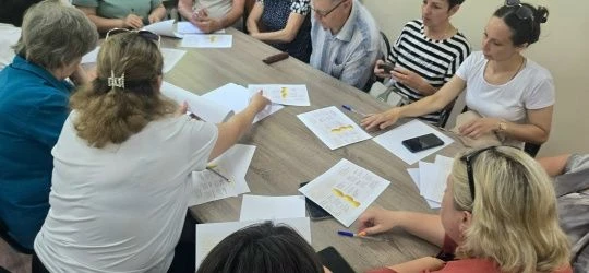 Вместе справимся. Собрание ухаживающих родственников прошло сегодня в нашем центре. На собрании обсу