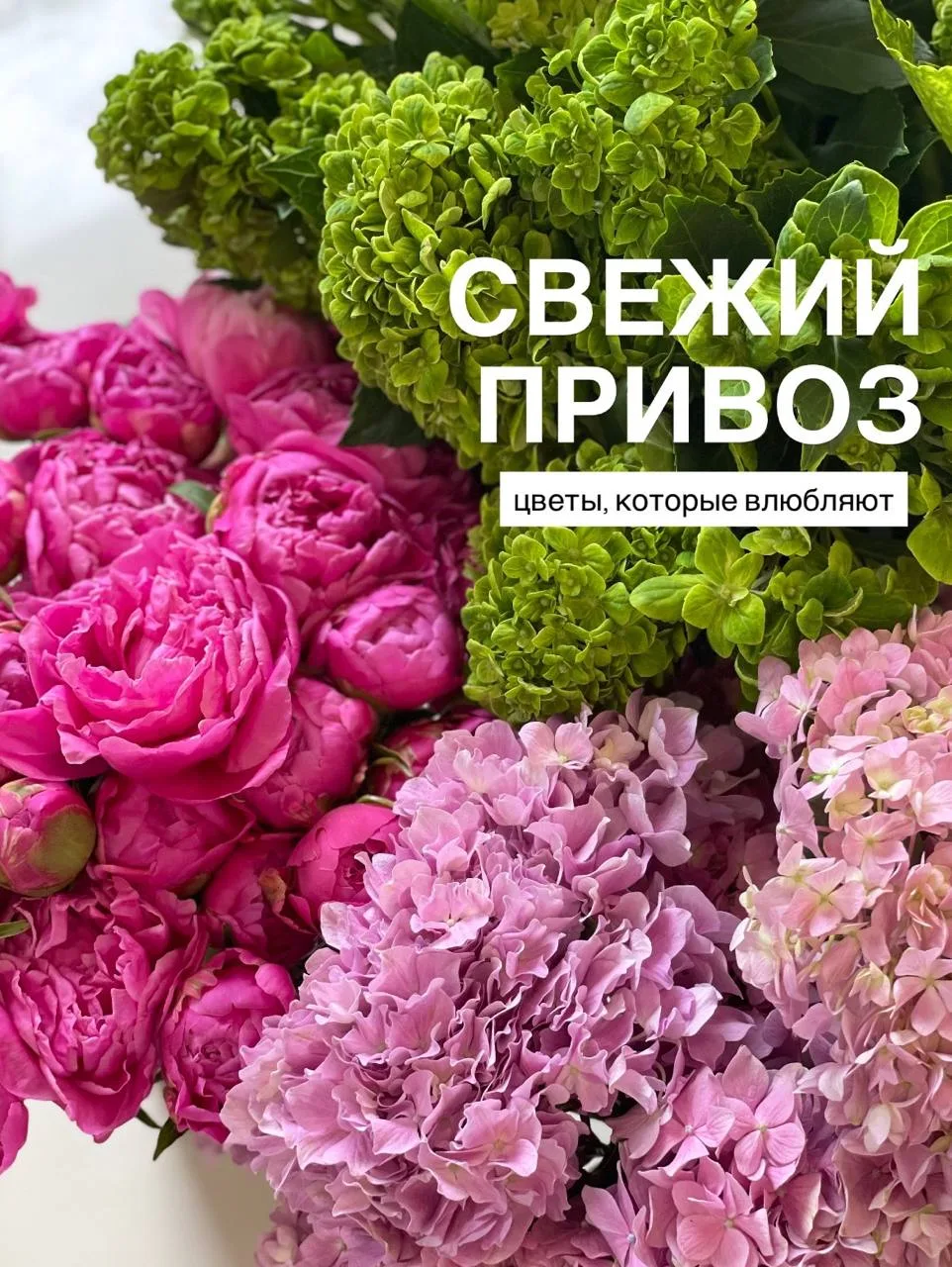 Свежий привоз! Цветы, которые влюбляют🥰