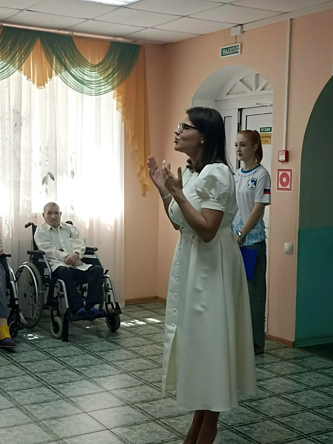 В завершении весенних празднеств, ребята из Всероссийского общественного движения "Воло...