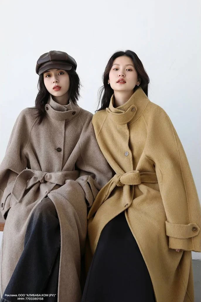 Шерстяное пальто от Chic Ven