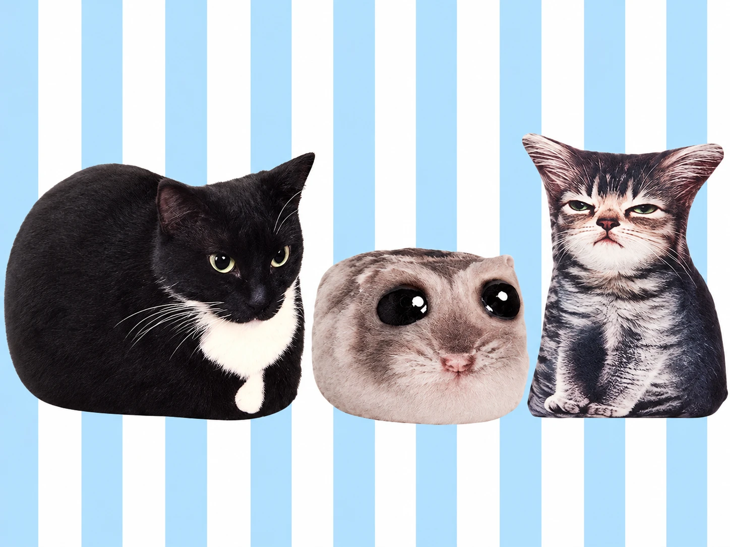 🐈 Мем-терапия: 3 подушки-антистресс