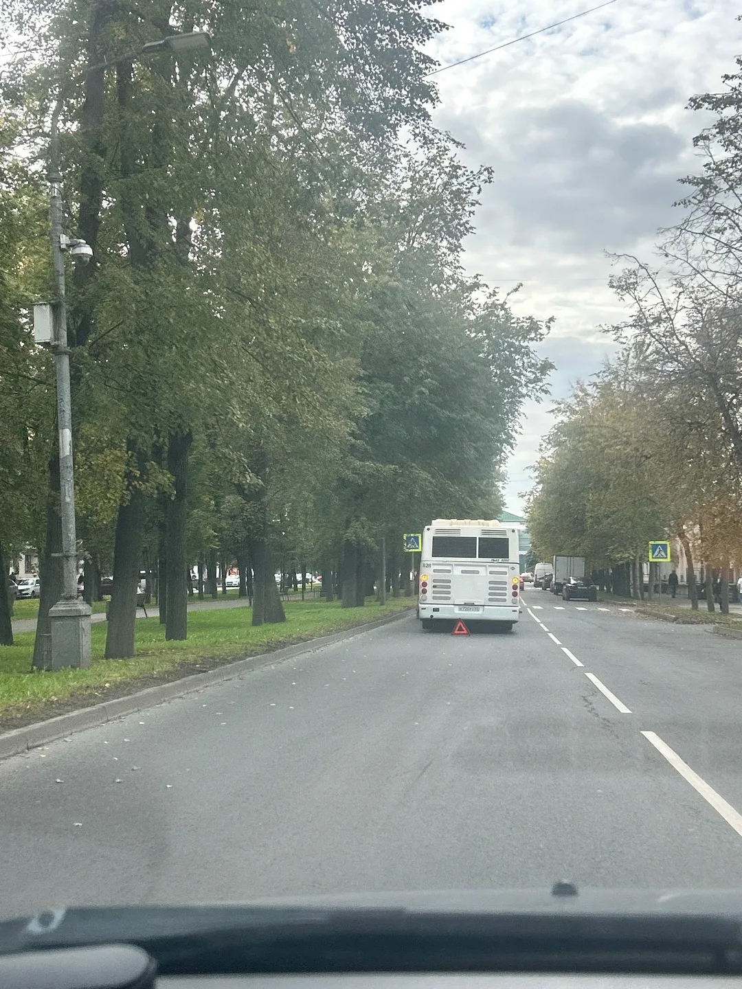 ДТП на Воскресенском бульваре в сторону вокзала
