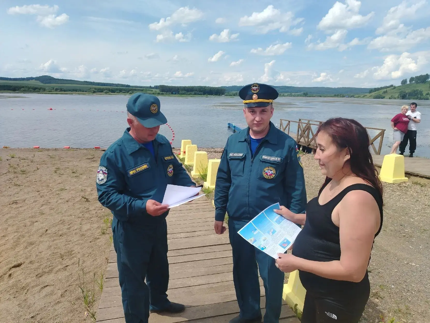При наступлении жаркой погоды и массового выхода людей на водоемы в Белокатайском районе, проводятся