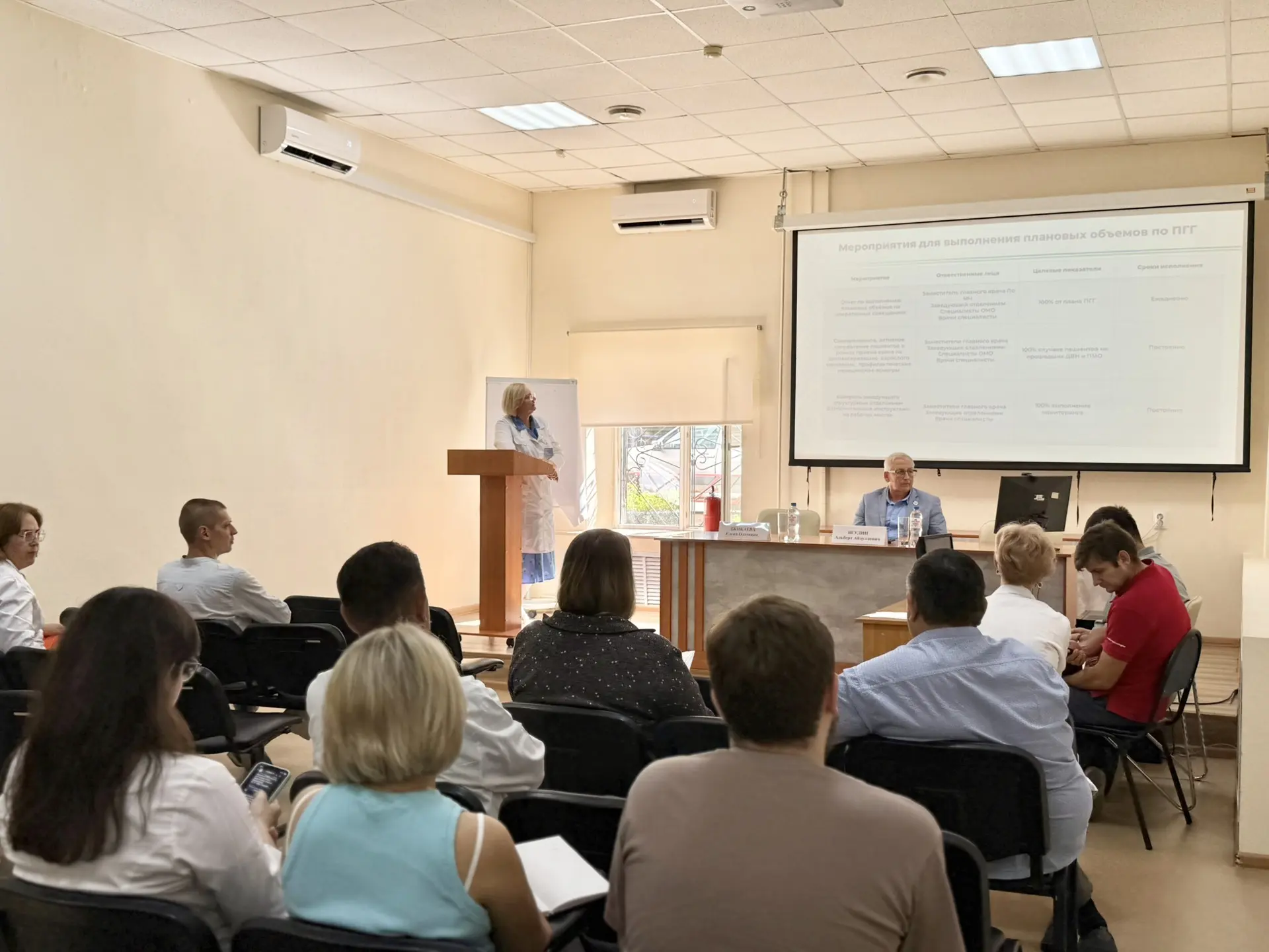 ✅ Сегодня мы подвели итоги работы поликлиники за первое полугодие 2026 года. В медицинском совете пр