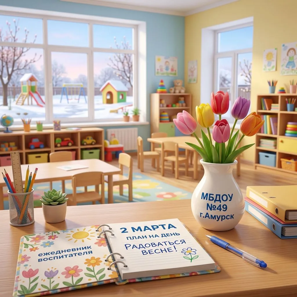 🌸 Начинается новая рабочая неделя! 📚✨