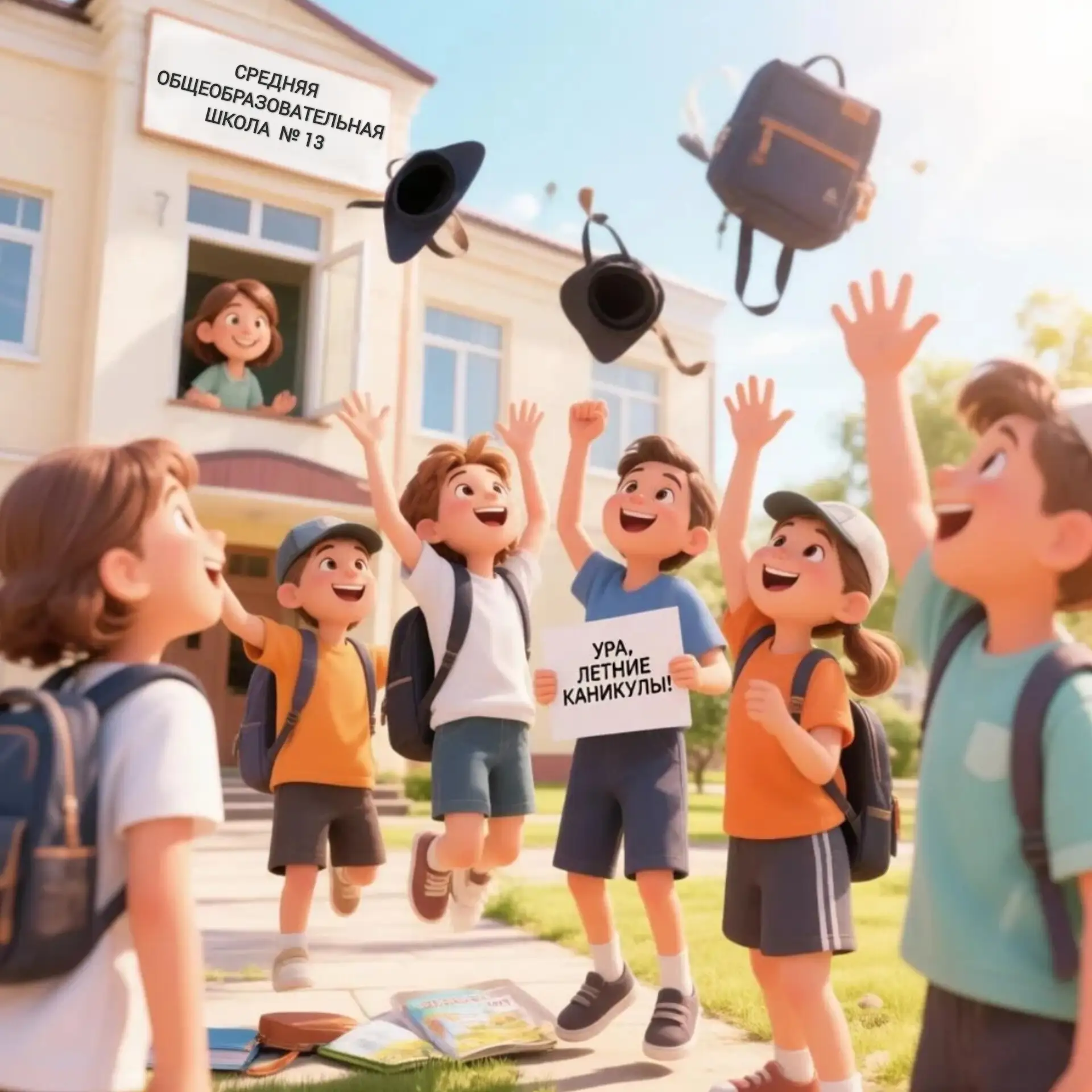 🌞 Ура, лето! 🎉