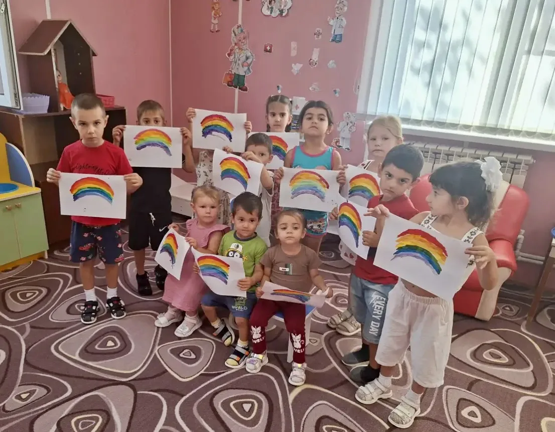 🎨Рисование «Радуга-дуга» 🌈