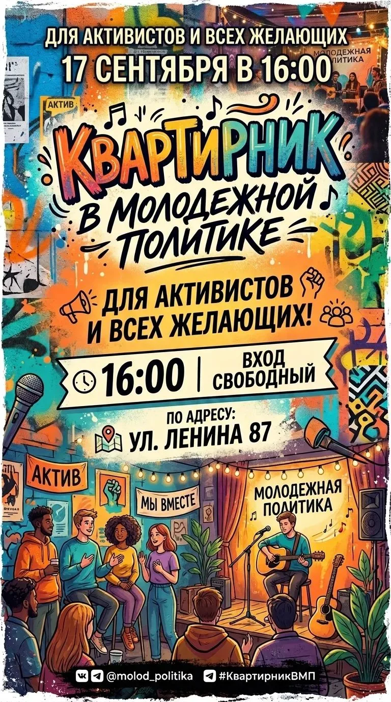 🎶 КВАРТИРНИК: ТЕПЛО, СВЕТ И МУЗЫКА 🎶