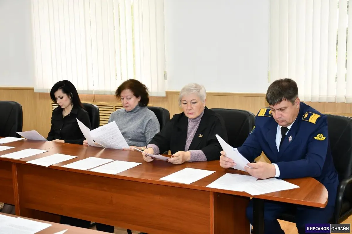 Состоялось очередное заседание Кирсановского городского Совета народных депутатов