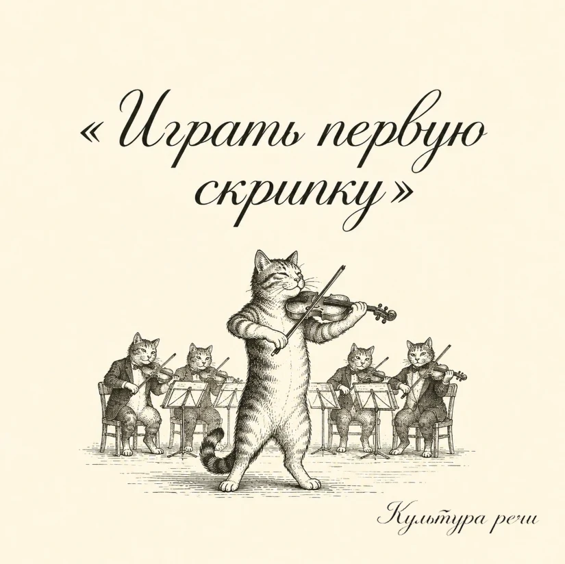 Играть первую скрипку