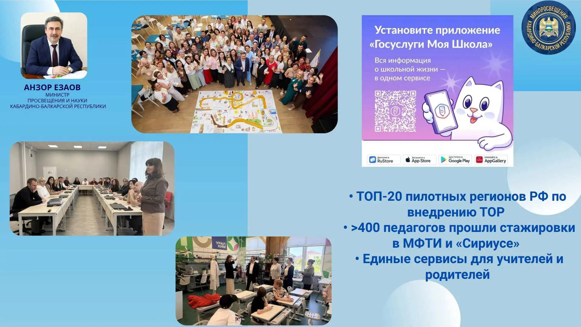 🚀 Главный вывод доклада: школа КБР уверенно смотрит в будущее!