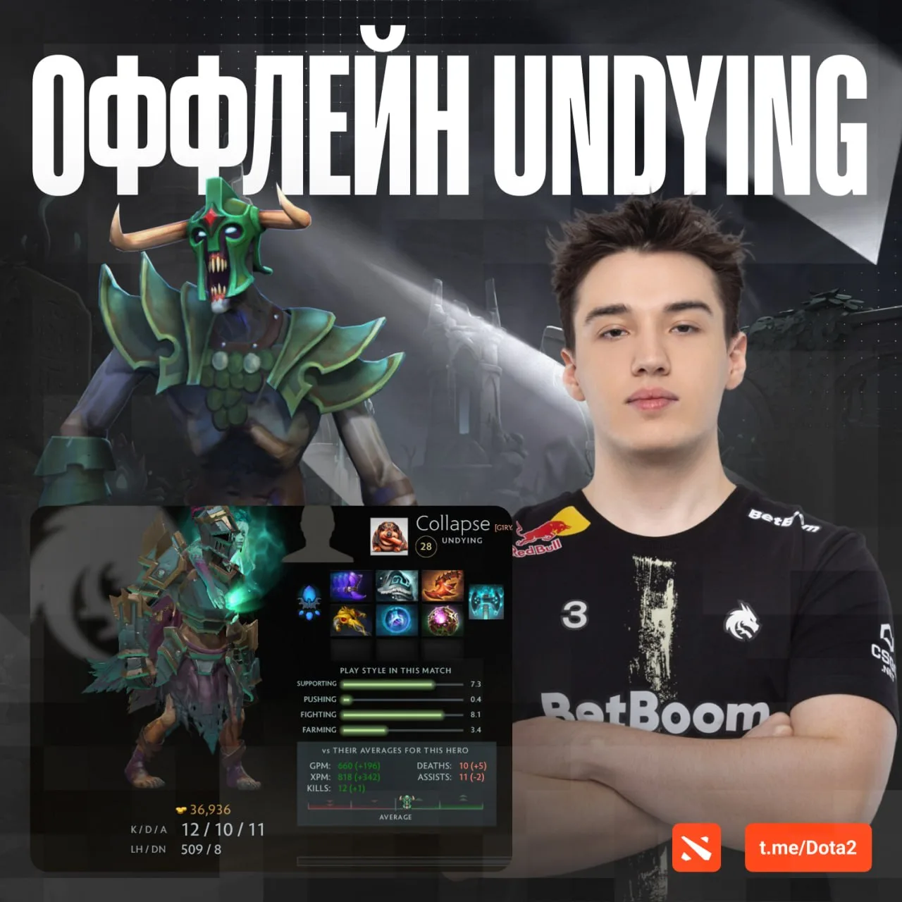 Undying тройка — сильный?