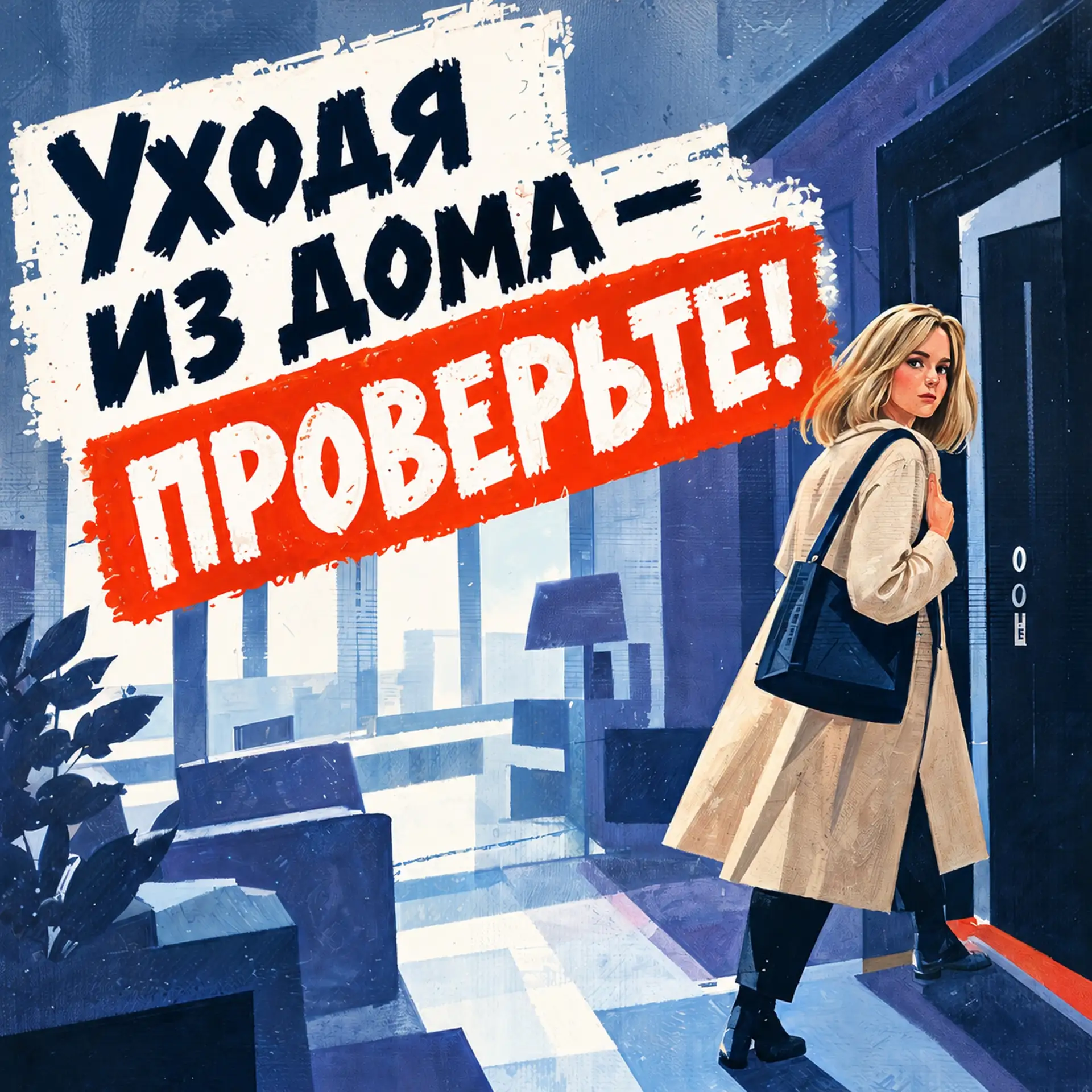 Уходя из дома — проверьте!