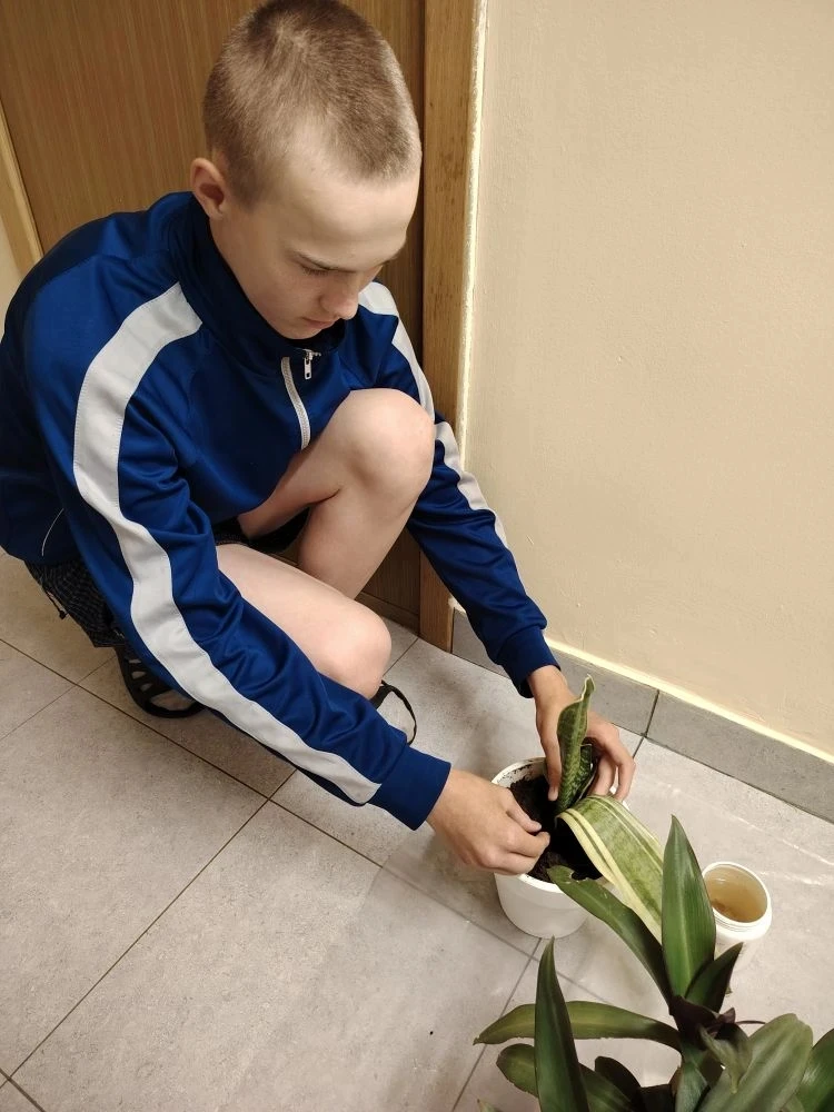 🌸 Забота о природе начинается с малого! 🌿

Воспитанники 2 группы Орловского СУВУ под чутким руково