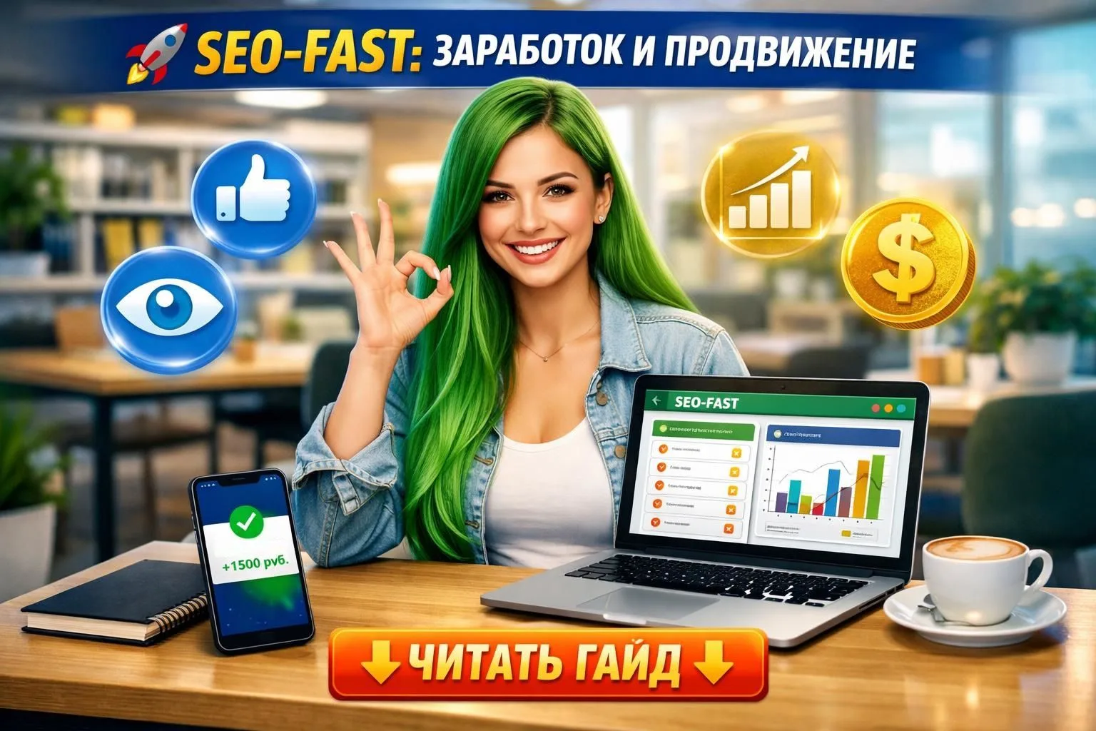 🚀 SEO-FAST: ЗАРАБОТОК И ПРОДВИЖЕНИЕ НА ОДНОЙ ПЛАТФОРМЕ | ПРОСТОЙ ГАЙД