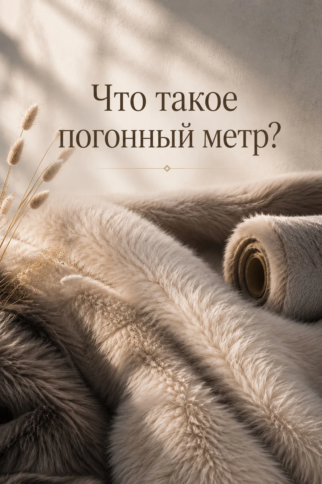Ширина и длина ворса: разбираемся в метраже меха без путаницы 🗯️

Один из самых частых вопросов при