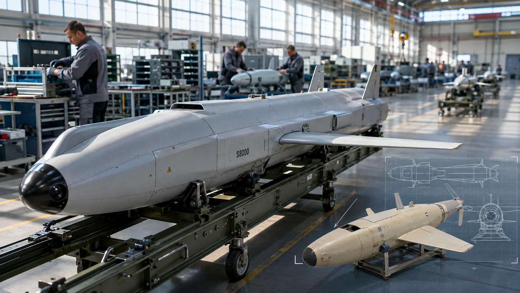 Украинская разведка сообщает, что РФ завершила испытания компактной лёгкой крылатой рак...