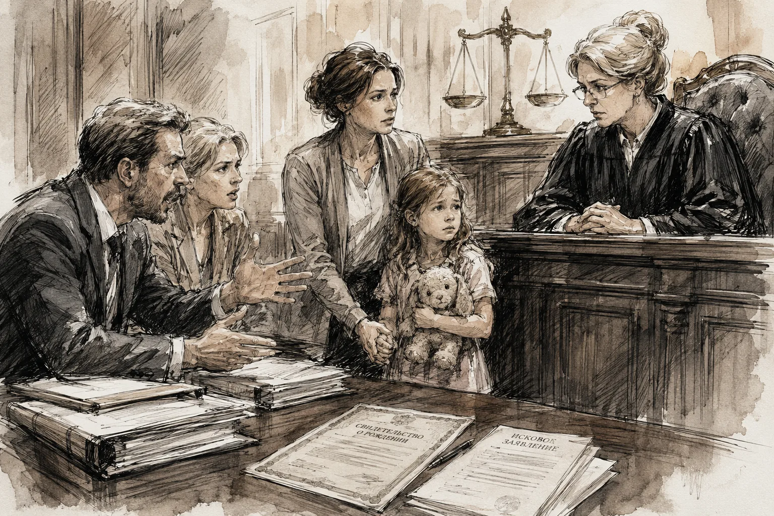 ⚖️ Молоток Судьи. Выпуск 8: «Ребёнок — не мой? Наследники требуют лишить его доли»