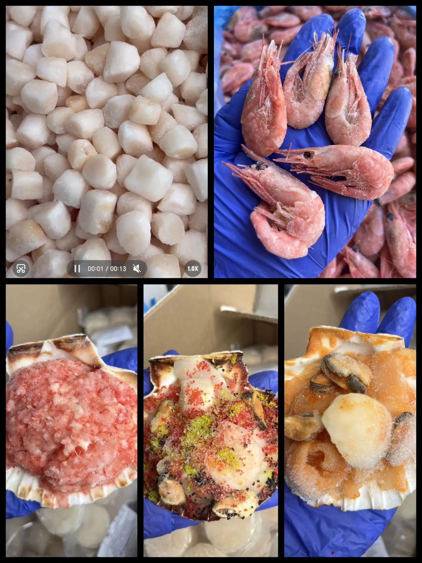 ✅ Морепродукты в наличии: